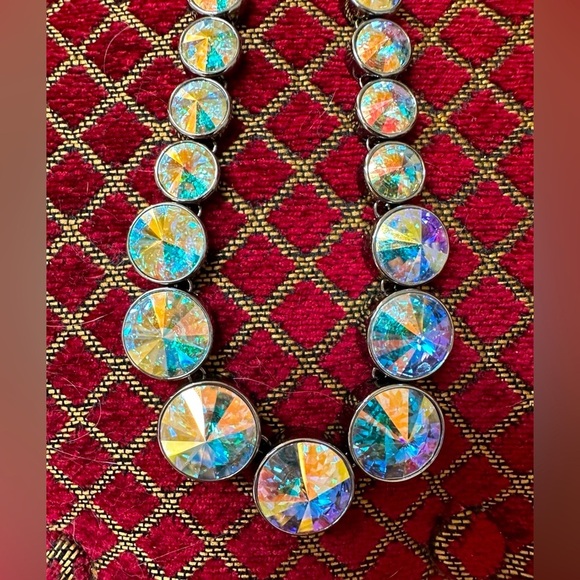 Spectacular Henri Bendel On Pointe Crystal Necklace Retired NWOT HTF!!!!! - Picture 7 of 8